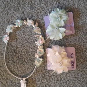 Claire's hair accessories